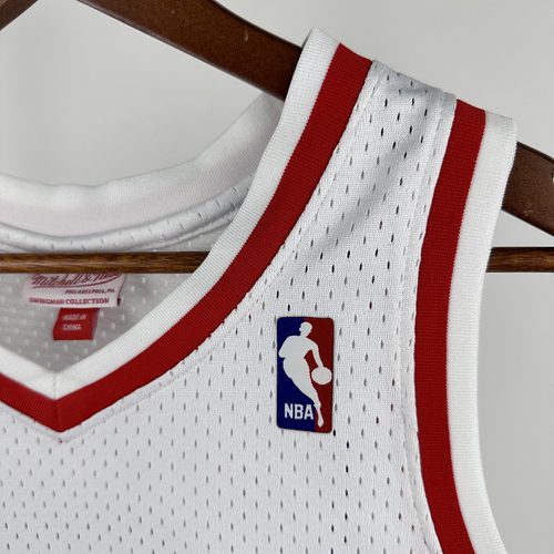 76ers #3 Allen Iverson Retro Heat Pressed Jersey