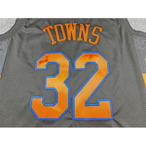 Knicks #32 Black Statement Jersey