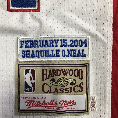 All-Star Shaquille O'Neal White Jersey S-XXL
