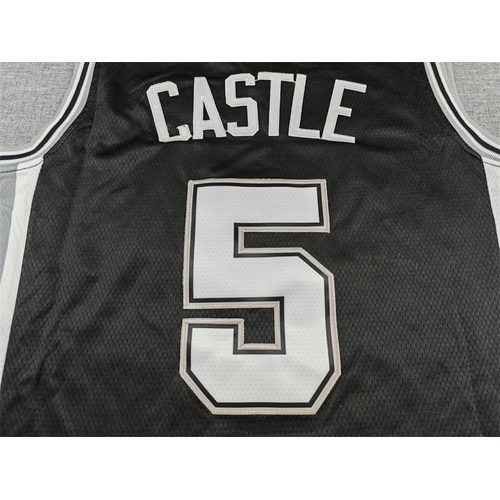 Spurs #5 Black Jersey