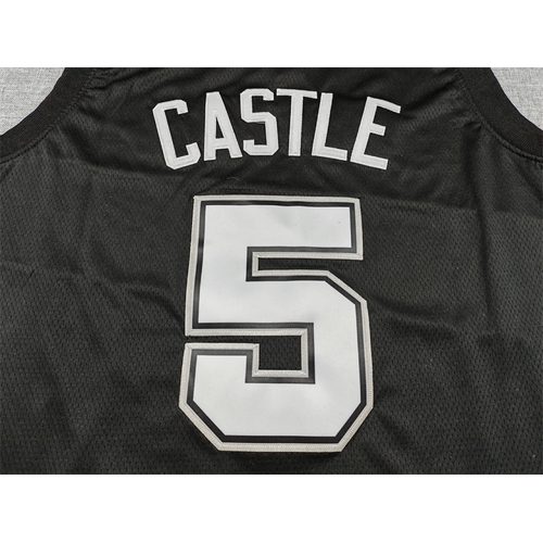 Spurs #5 Black City Edition Jersey