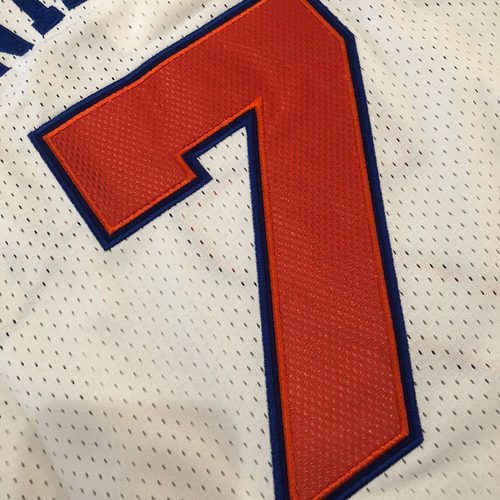 Knicks #7 White Jersey S-XXL