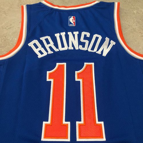 Knicks #11 Blue Jersey XS-XXL