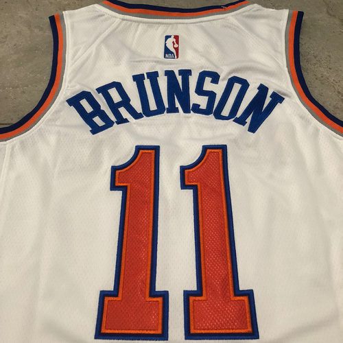 Knicks #11 White Jersey XS-XXL
