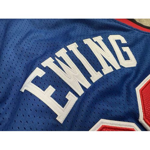 Knicks #33 Embroidered Collab Jersey