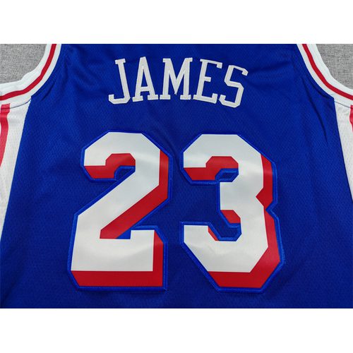 76ers #23 Blue Jersey