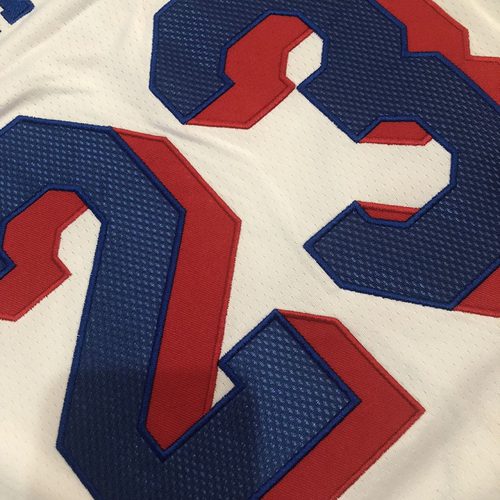 76ers #23 LeBron James White Jersey XS-XXL