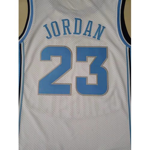 North Carolina Tar Heels #23 Michael Jordan White Retro Jersey
