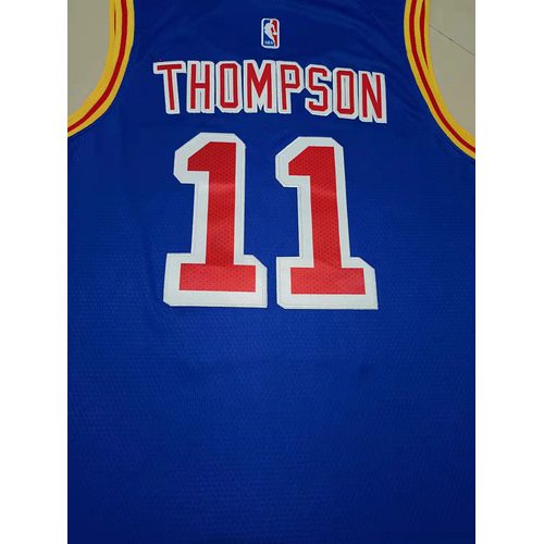 Warriors #11 Klay Thompson Retro Jersey