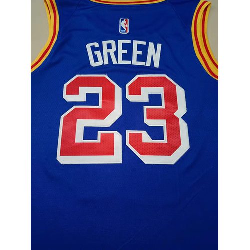 Warriors #23 Klay Thompson 75th Anniversary Jersey