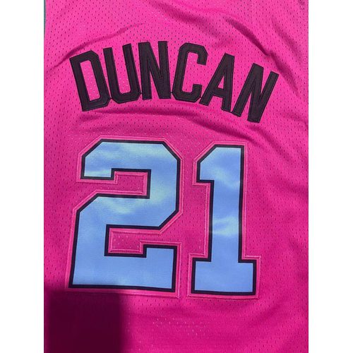 Spurs #21 Red Retro Jersey