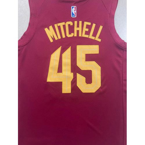 Cavaliers #45 Red Nike Jersey