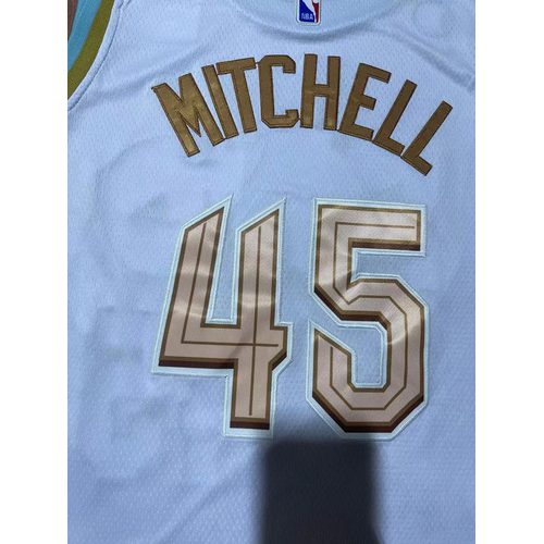 Cavaliers #45 White Jersey