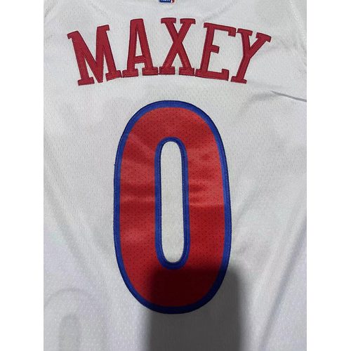 76ers #0 White City Edition Jersey
