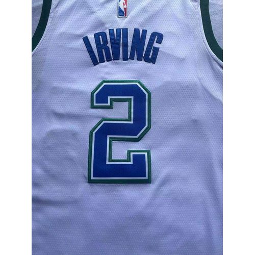 Mavericks #2 White Nike Jersey