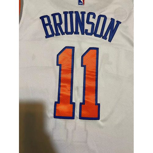 Knicks #11 White City Edition Jersey