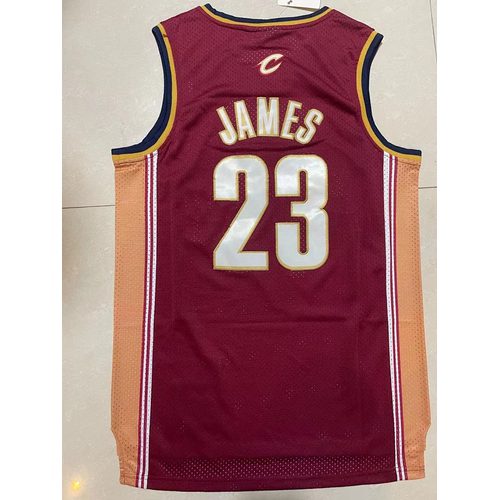 Cavaliers #23 Navy Blue Retro Jersey