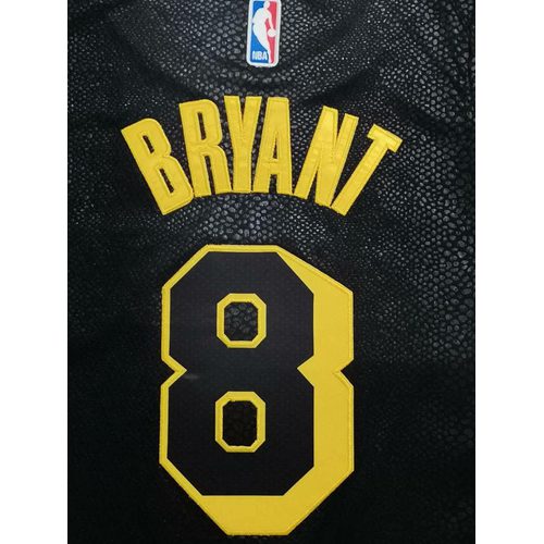 Lakers #8 Black City Edition Jersey