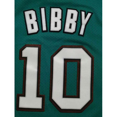 Grizzlies #10 Green Retro Jersey