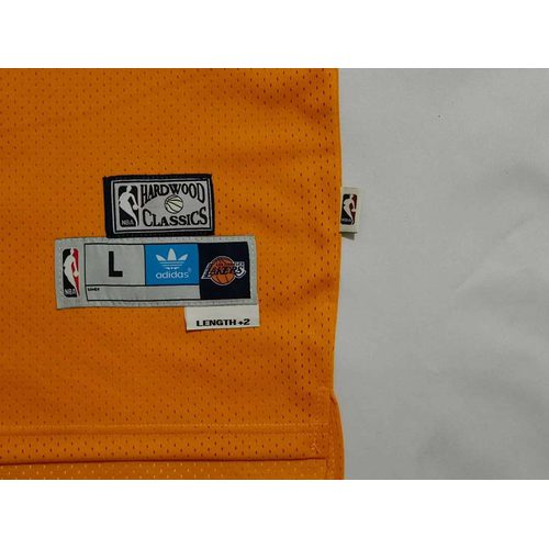 Lakers #24 Yellow Retro Jersey