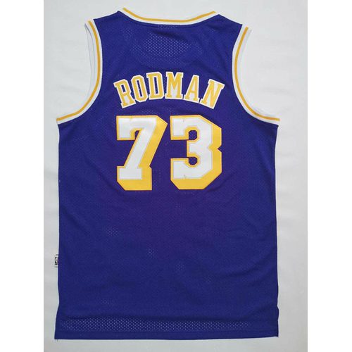 Lakers #73 Purple Retro Jersey