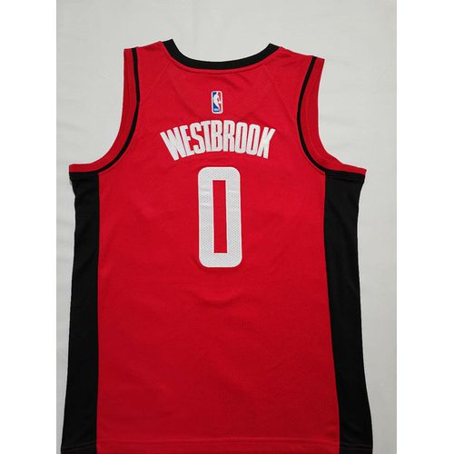 Rockets #0 Red Jersey