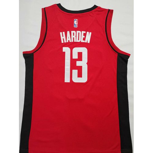Rockets #13 James Harden Red Jersey
