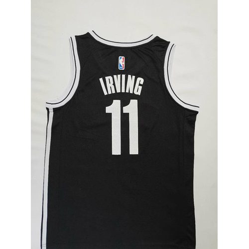 Nets #11 Black Nike Jersey