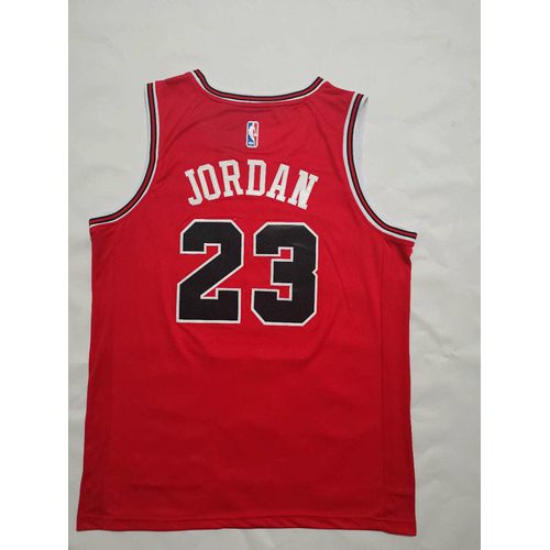 Bulls #23 Michael Jordan Red Nike Jersey