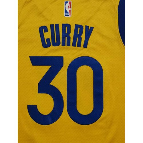 Warriors #30 Yellow Jersey