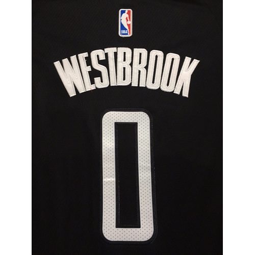 Rockets #0 Black Jersey