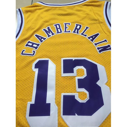 Lakers Yellow Retro Jersey