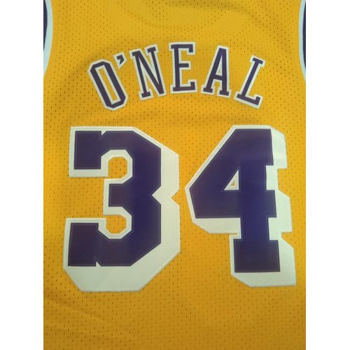 Lakers Yellow Retro Jersey