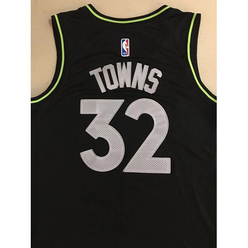 Timberwolves Black City Edition Jersey