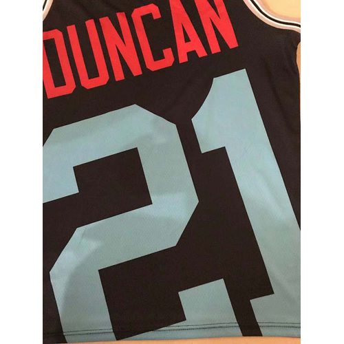 Spurs #21 Black Jersey