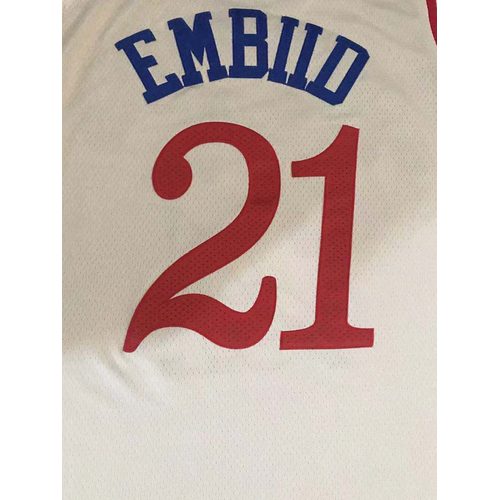 76ers Joel Embiid Off-White City Edition Jersey