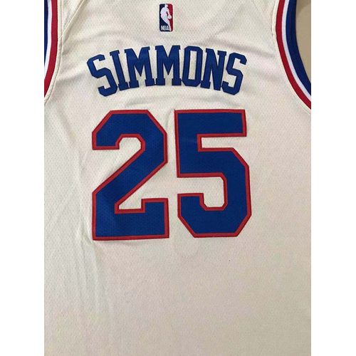 76ers White Rewards Jersey